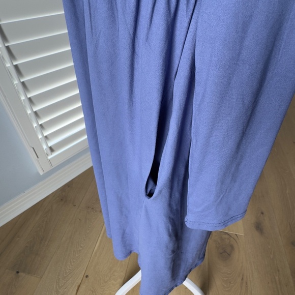 DB Moon Blue Long Sleeved Dress with Pockets Size M NWT - Picture 4 of 7